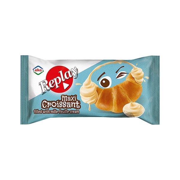 ΚΡΟΥΑΣΑΝ REPLAY Maxi Millefeuille Cream 70γρ*20τ