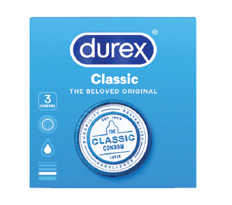 DUREX Classic Disp. 12τμ πακ.3προφ.(κανονικό)