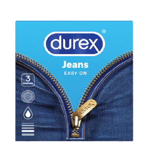 DUREX Jeans Disp. 24τμ πακ.3προφ.(κανονικό)