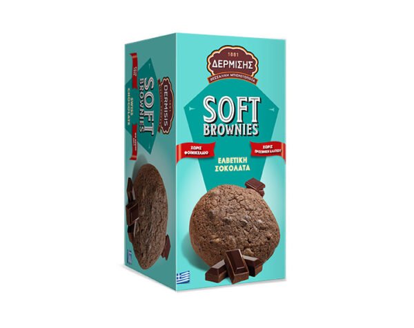 SOFT BROWNIES ΣΟΚΟΛΑΤΑ 160γρ*12τ