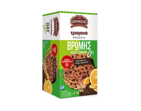 ΤΡΑΓΑΝΑ ΒΡΩΜΗΣ 0% ΧΩΡΙΣ ΖΑΧΑΡΗ 144γρ*12τ
