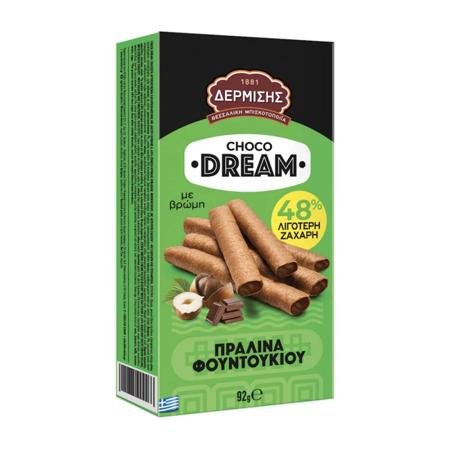 CHOCO DREAM ΛΙΓΟΤΕΡΗ ΖΑΧΑΡΗ 92gr