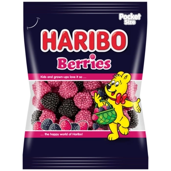 Haribo Βατόμουρα Berries ζελίνι 100γρ