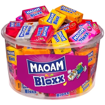 Maoam Bloxx βάζο Τσιχλοκαραμέλα 50τ