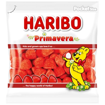 Haribo Φράουλες Erdbeeren ζελίνι 100γρ