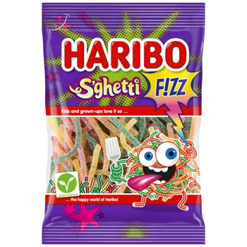 Haribo S'ghetti Fizz ζελίνι 85γρ