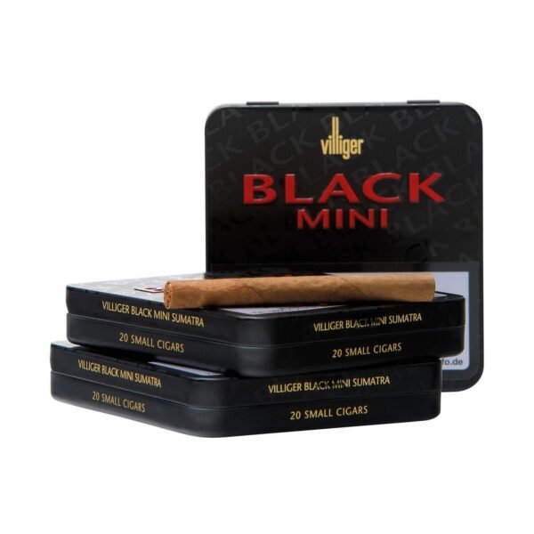 VILLIGER BLACK MINI SUMATRA TIN 20'S 8.50E