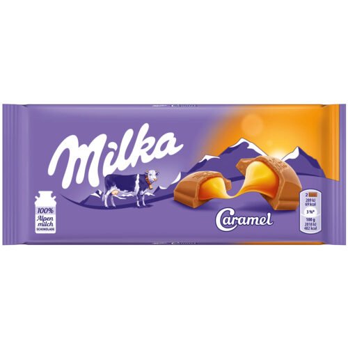 ΣΟΚΟΛ. MILKA Caramel 100γρ