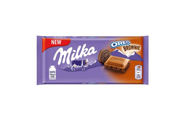 ΣΟΚΟΛ. MILKA OREO Brownie 100γρ