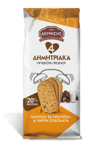 ΜΠΙΣΚΟΤΑ 4 ΔΗΜΗΤΡΙΑΚΑ PROTEIN 100g