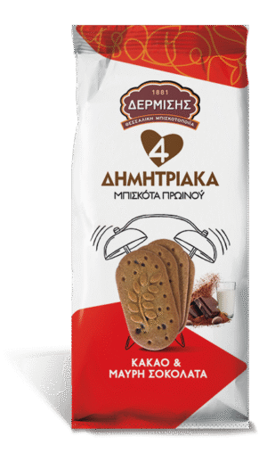 ΜΠΙΣΚΟΤΑ 4 ΔΗΜΗΤΡΙΑΚΑ ΣΟΚΟΛ. 100g