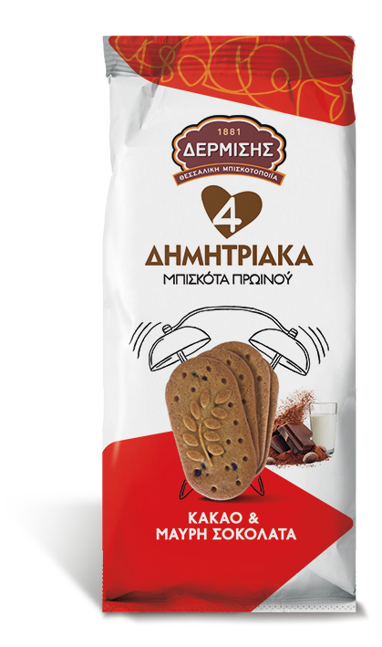 ΜΠΙΣΚΟΤΑ 4 ΔΗΜΗΤΡΙΑΚΑ ΣΟΚΟΛ. 100g