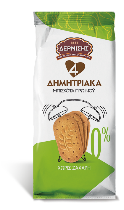 ΜΠΙΣΚΟΤΑ 4 ΔΗΜΗΤΡΙΑΚΑ 0% 100g